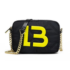 Spain Style Women Shoulder Bag Leather/Nylon Crossbody Commuting Bag