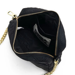 Spain Style Women Shoulder Bag Leather/Nylon Crossbody Commuting Bag