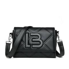 Spain Style Women Shoulder Bag Leather/Nylon Crossbody Commuting Bag
