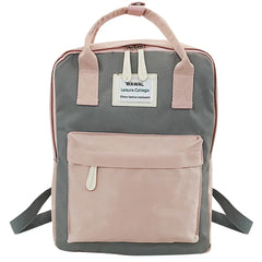 Corduroy Backpack Women Casual Style Solid Back Pack Teen Girls School Backpack