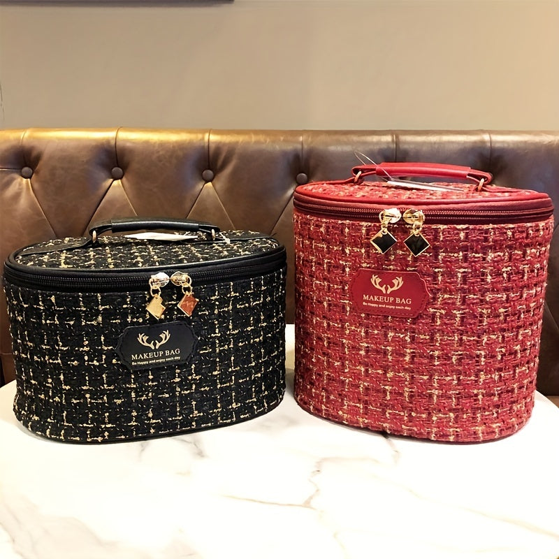 Makeup Bag Large Capacity Travel Organizer Toiletry Bag for Women with Handle