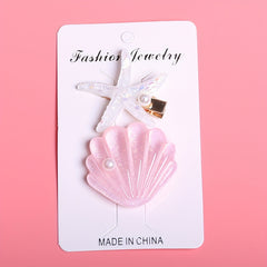 Mermaid Shell Hair Clip for Girls