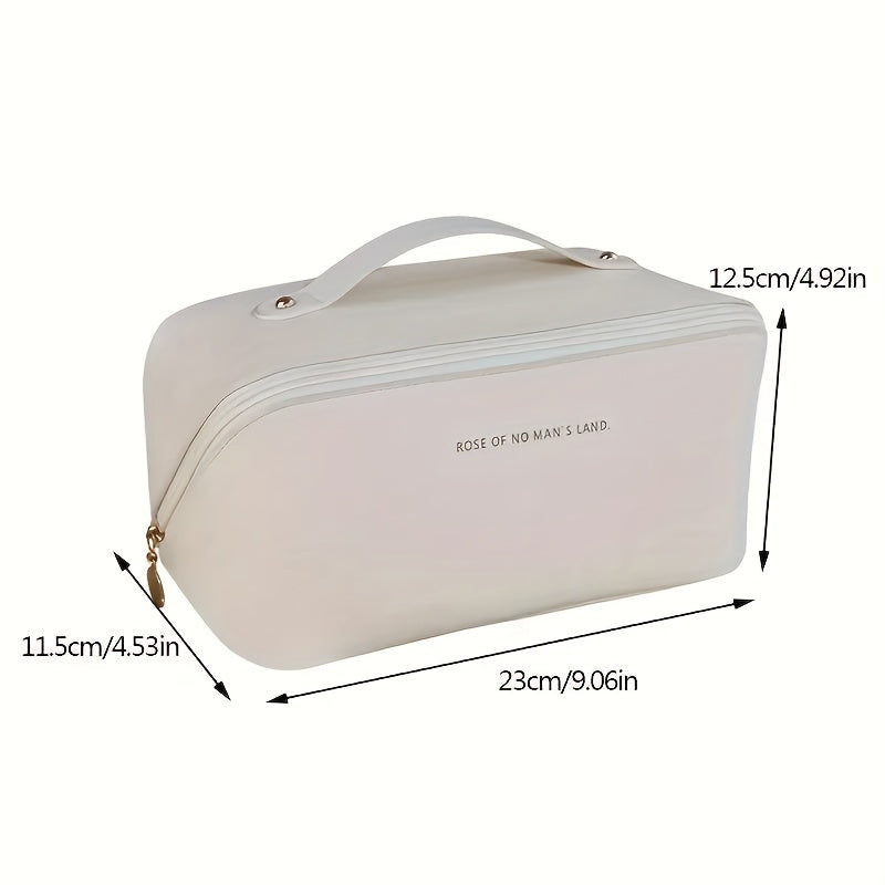 Minimalist Makeup Zipper Pouch Lightweight Storage Bag Travel Toiletry Wash Bag