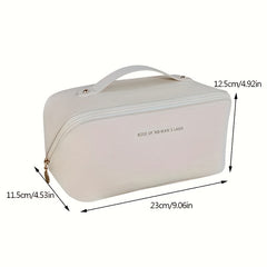 Minimalist Makeup Zipper Pouch Lightweight Storage Bag Travel Toiletry Wash Bag