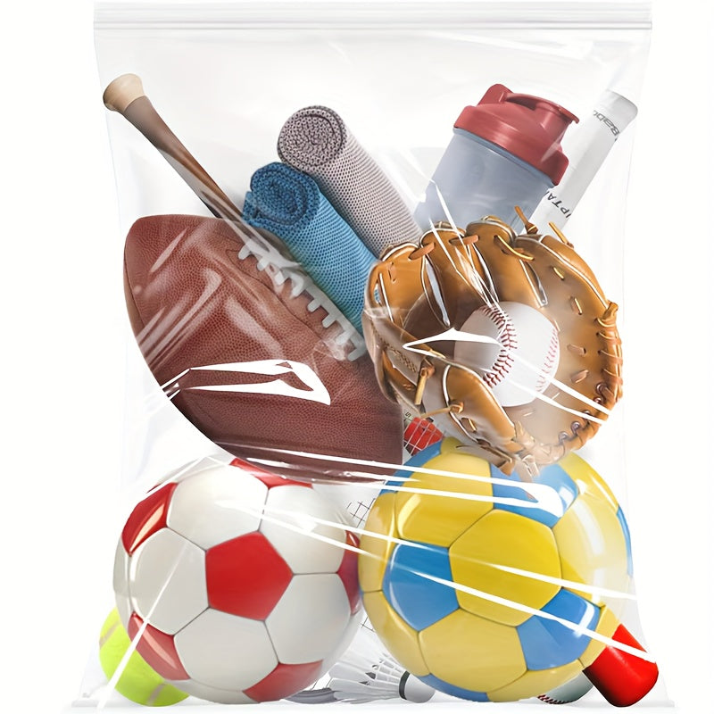100pcs Clear Resealable Zip Lock Bags for Snacks Nuts Candy Food