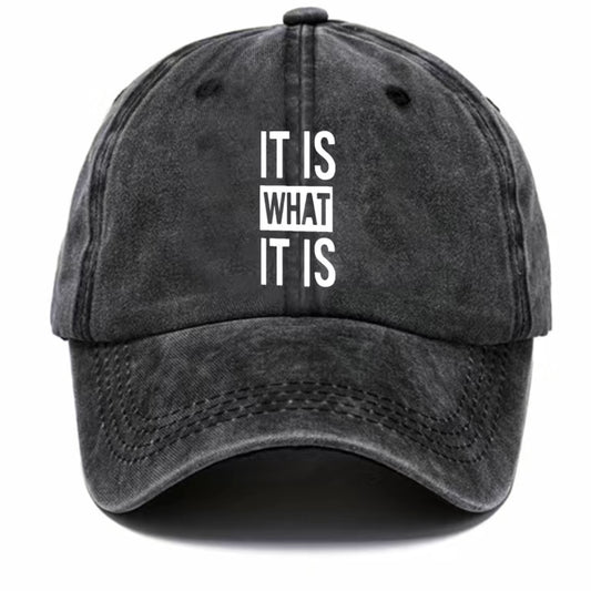 Vintage Distressed Baseball Cap Trucker Hat Denim Washed Funny Party Dad Golf