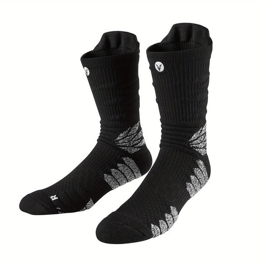 Maple Pattern Basketball Sports Socks