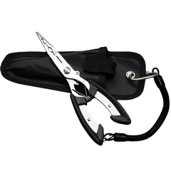 Stainless Steel Fishing Pliers: Scissors, Cutter, Hook Remover