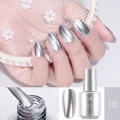Mirror Gel Nail Polish 8ml - Quick Drying and Long Lasting Metal Nail Polish