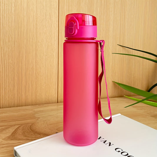 17oz 500ml Frosted Sports Water Bottle Leak Proof BPA Free Reusable