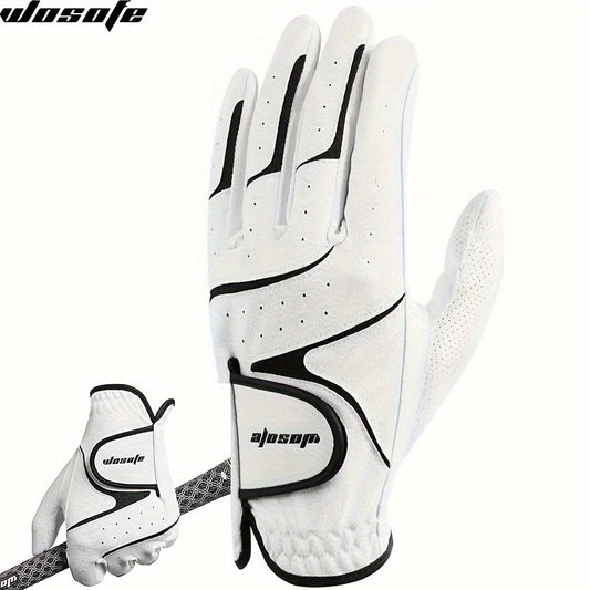 Durable Anti Slip Golf Glove Left Hand Breathable Comfortable