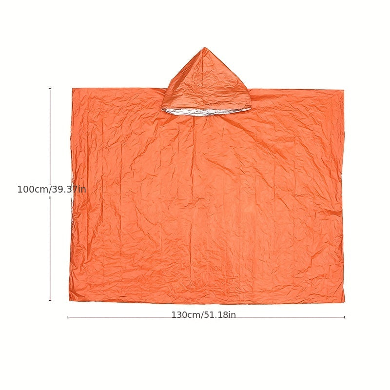 Portable Emergency Raincoat for Camping Hiking