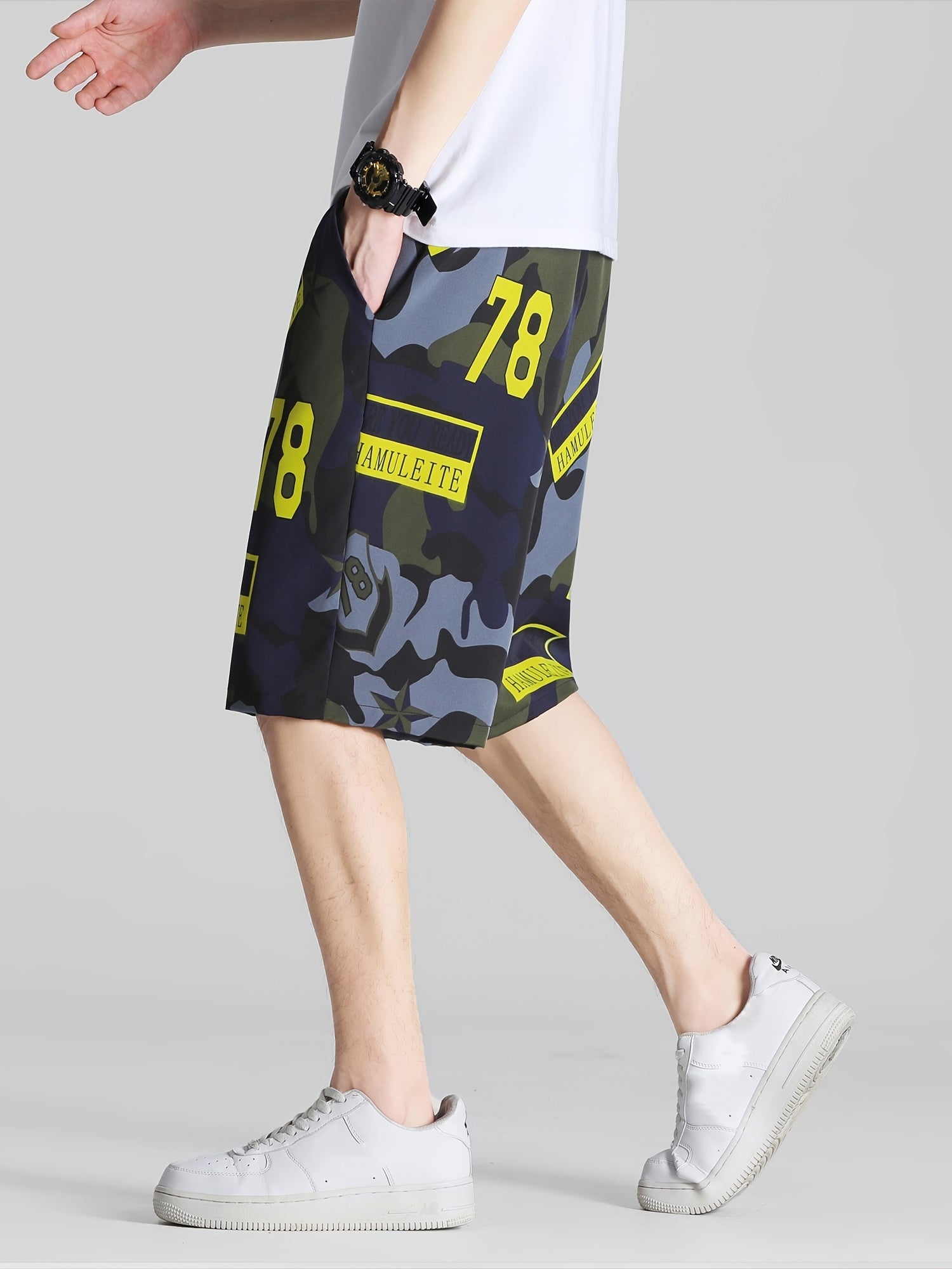 Men's Breathable Quick Drying Loose Fit Shorts