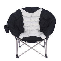 Folding Moon Chair Portable Outdoor Leisure Chair for Camping Fishing