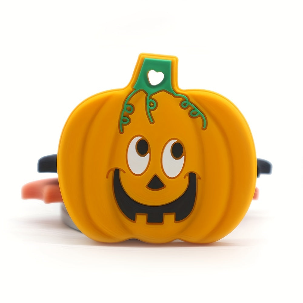 Halloween Teether Pumpkin Pendant Teething Toy