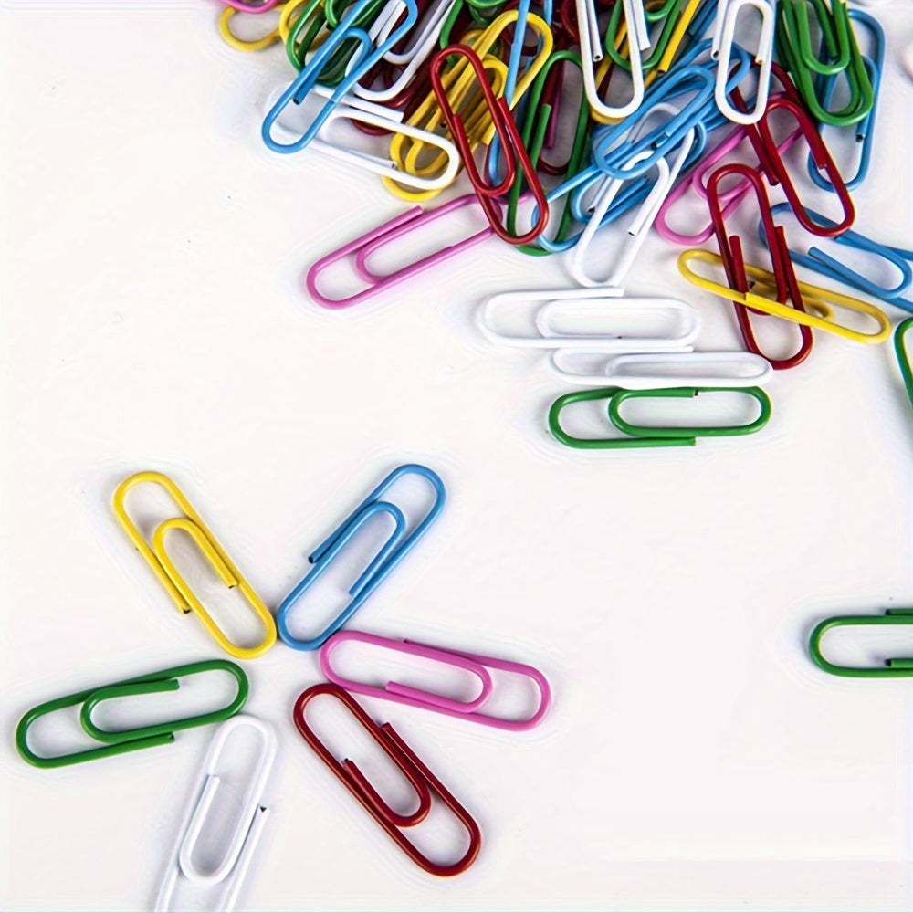100pcs Mixed Paper Clips Set