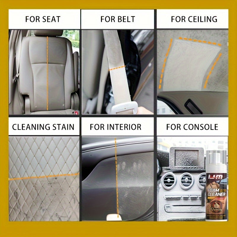 Car Interior Home Desktop Foam Cleaner - Cleaning Wash
