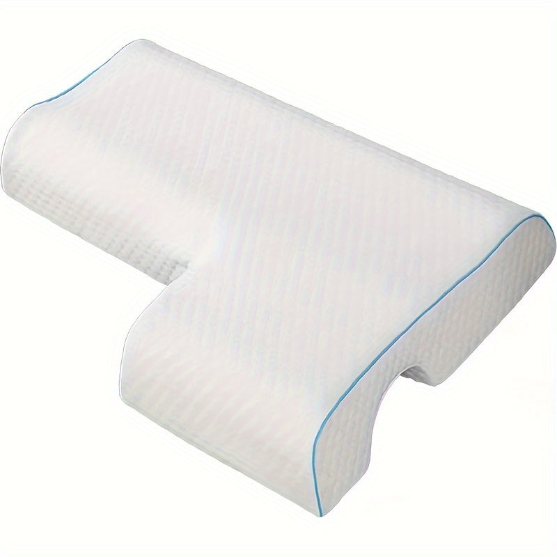 Couples Arched Cuddle Pillow Memory Foam Hand Rest Pillow for Sleeping