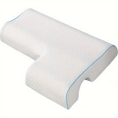 Couples Arched Cuddle Pillow Memory Foam Hand Rest Pillow for Sleeping