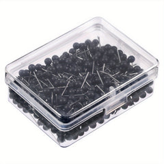 200pcs Small Round Ball Head Decorative Push Pins for Travel Map Art