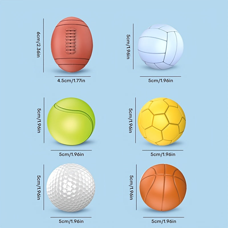Soft Silicone Baby Grabbing Balls Set