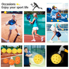 Graphite Glass Fiber Pickleball Racket Set