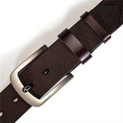 Men's Leather Belt for Jeans Pants Casual Party Holiday