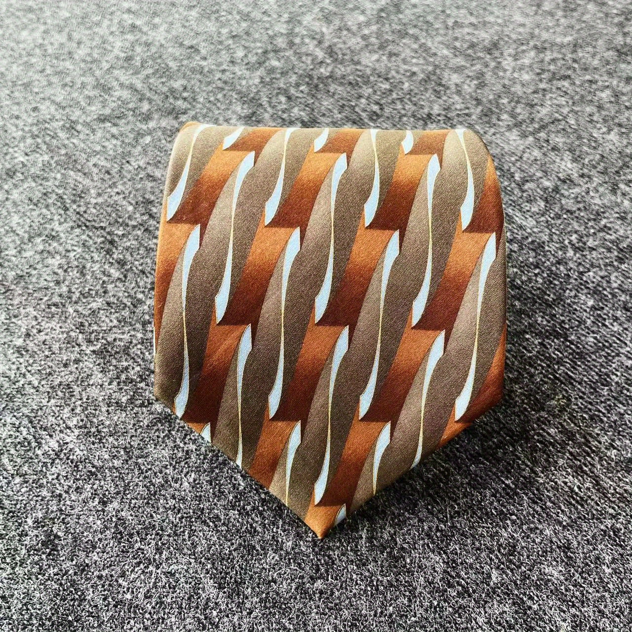 Men's Vintage Silk Print Necktie For Party Wedding