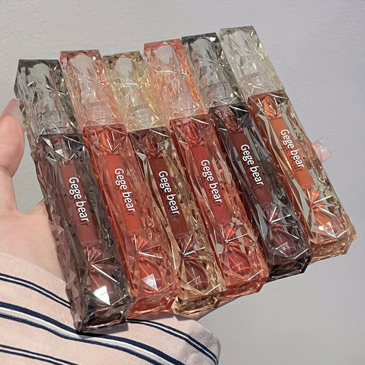 Crystal Clear Drill Lip Gloss Long Lasting Non Stick