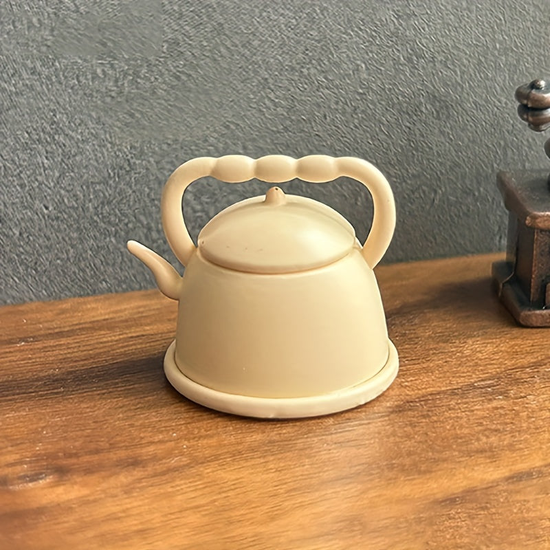 1/12 Metal Teapot Dollhouse Kitchen Accessory