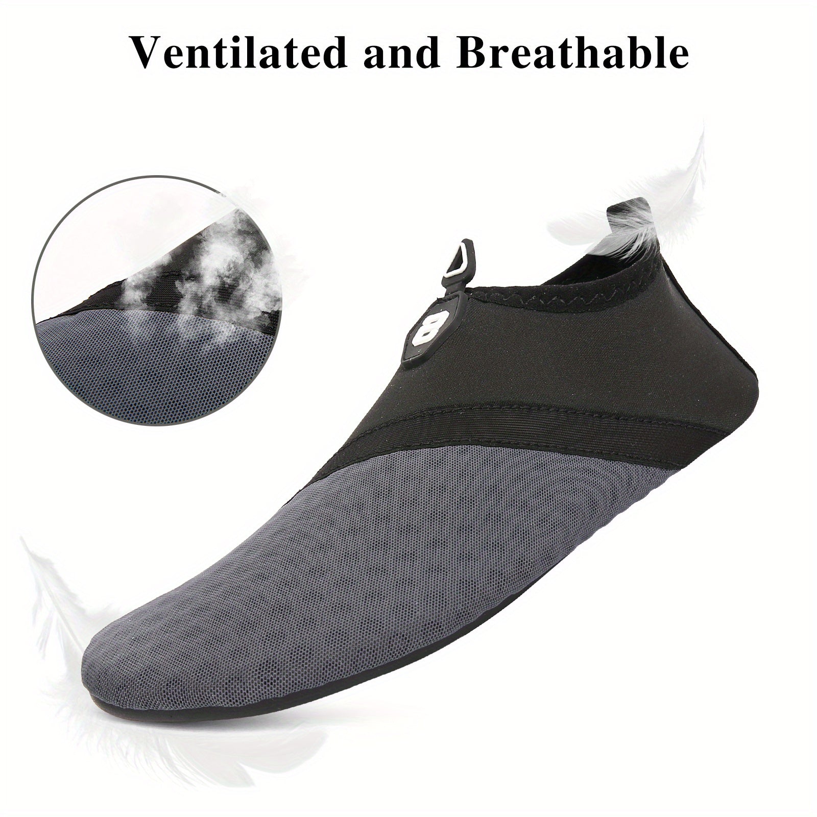 Unisex Lightweight Water Shoes Quick Dry Aqua Socks Barefoot Slip on
