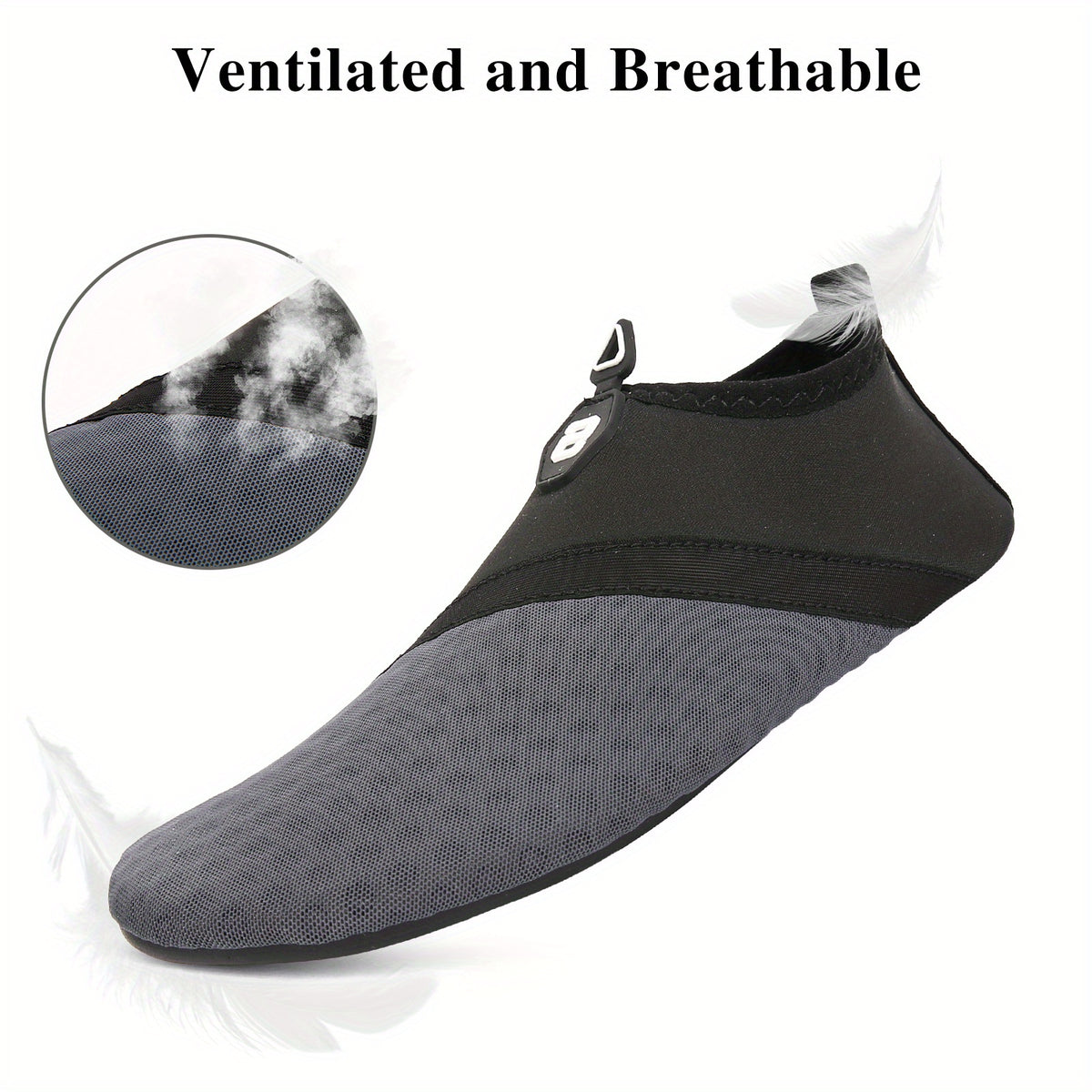 Unisex Lightweight Water Shoes Quick Dry Aqua Socks Barefoot Slip on