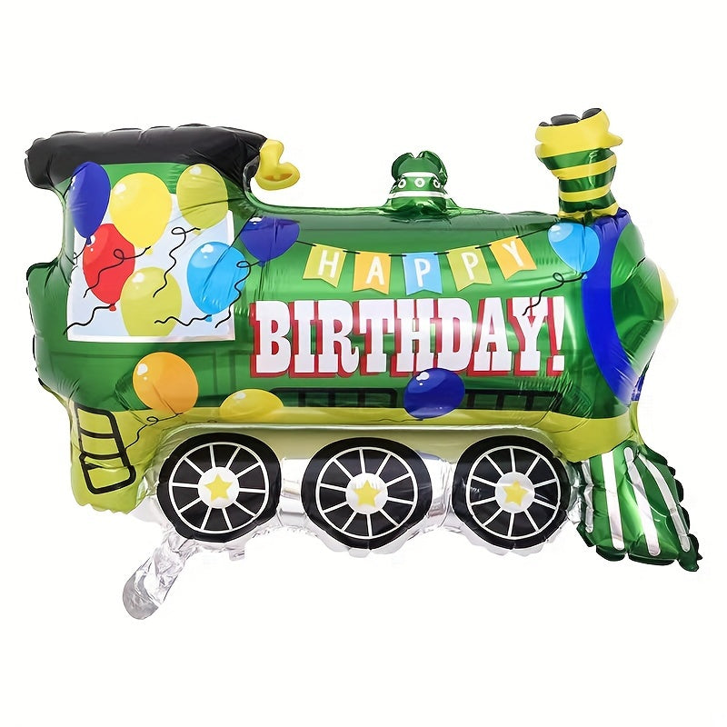 50pcs Happy Birthday Car Aluminum Film Balloons