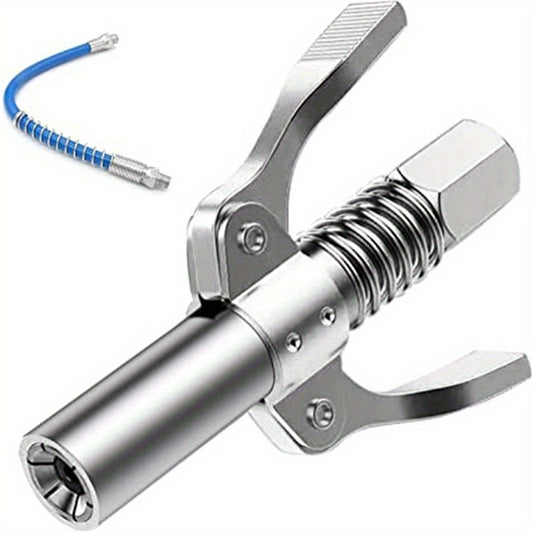 Dual Handle Lube Gun Coupler For Auto Maintenance