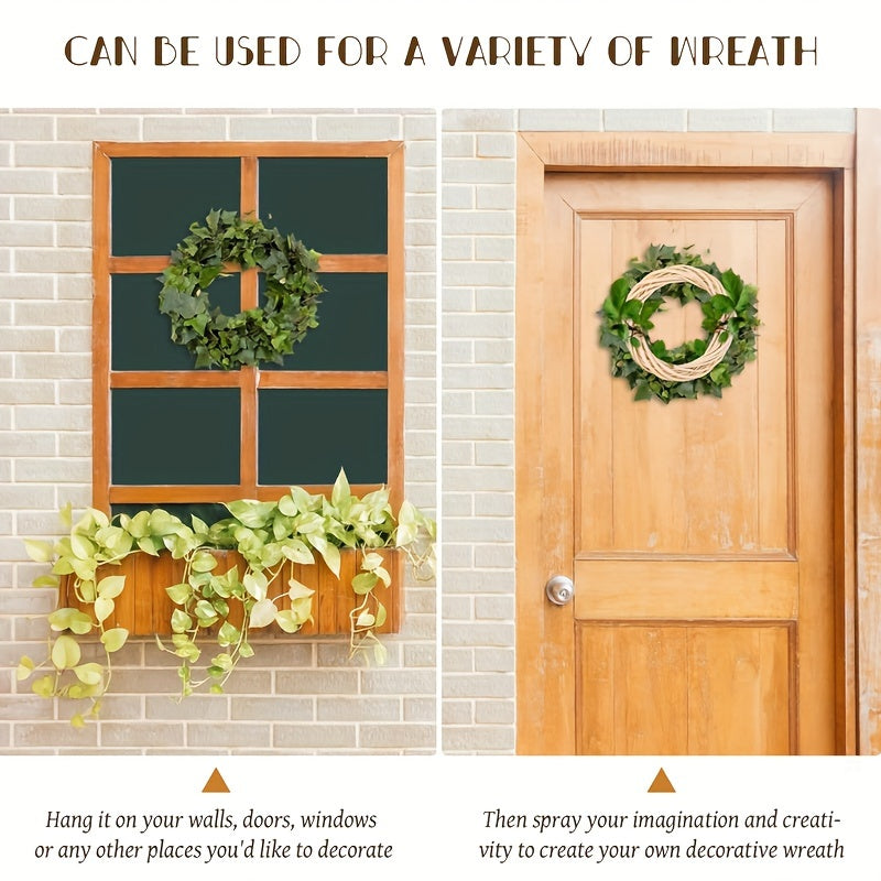 10 Grapevine Wreath DIY Craft Vine Willow Woven Wreath Round Wedding Decoration