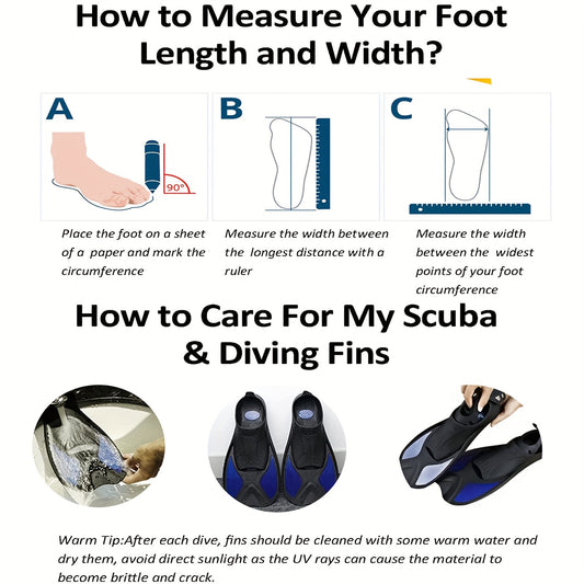Thermoplastic Rubber Swimming Fins for Water Sports