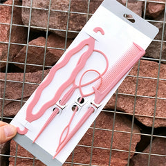Versatile Hair Tool for Braiding and Tying Hair