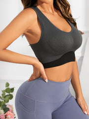 Wireless Sports Bra Push Up Shockproof Women's Lingerie