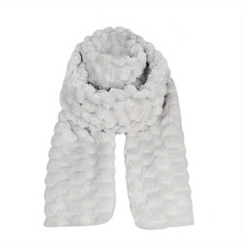 Men's Winter Thick Warm Striped Neck Scarf