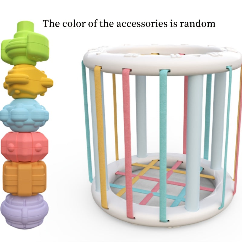 Rainbow Sesame Sensory Toy for Babies - Shape Recognition & Motor Skills