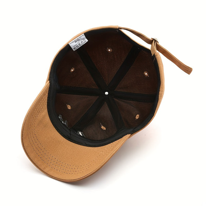 Lucky Embroidered Baseball Cap Caps For Spring & Summer