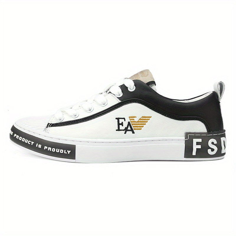 Men's Block Slip On Sneakers, Casual Walking Shoes