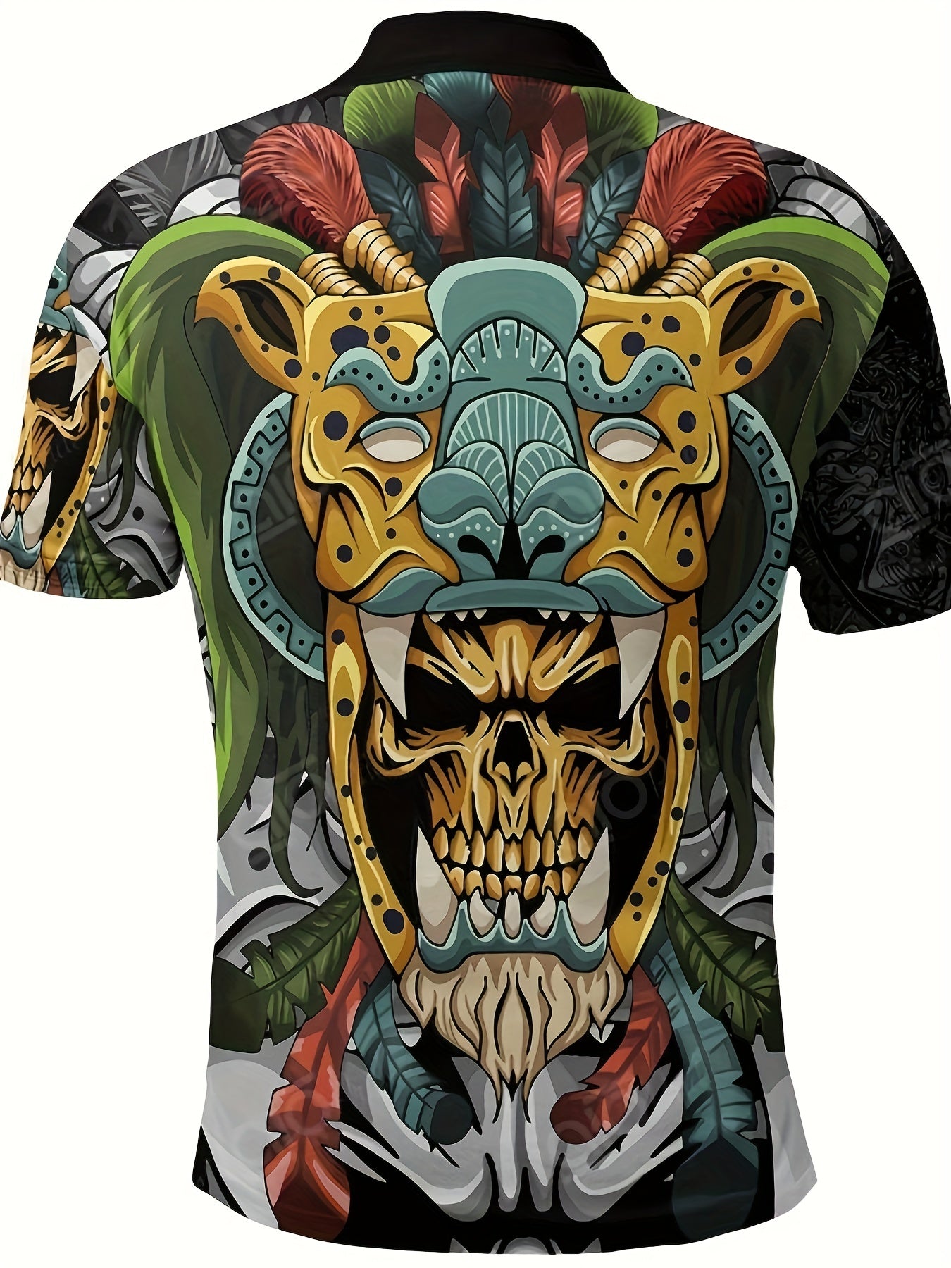 Cartoon Soldier Pattern Men's Casual Comfy Custom Fit Shirt