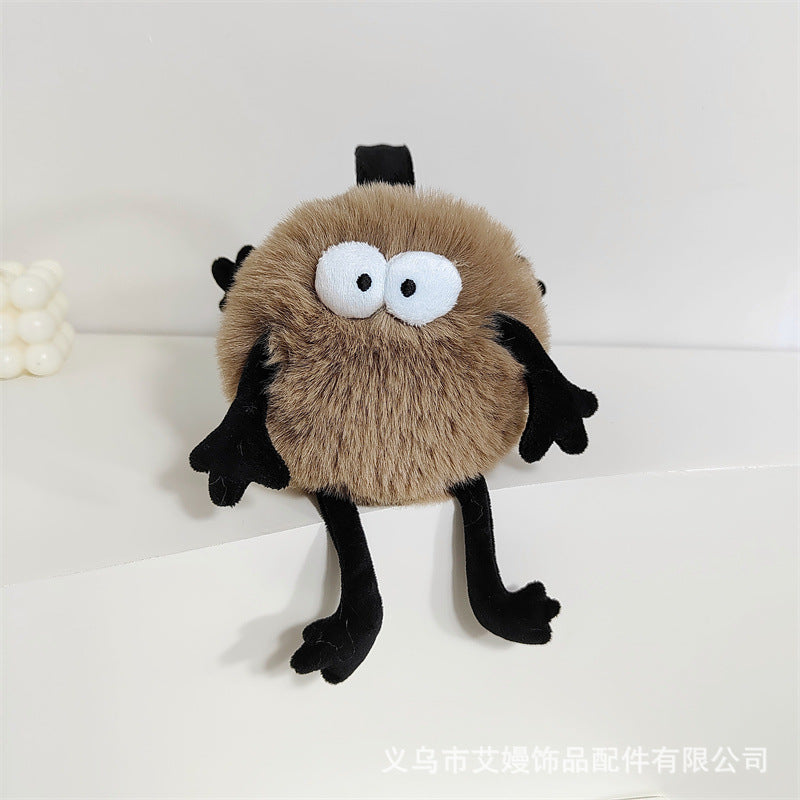 Plush Foldable Earmuffs Winter Thickened Warmth Ear Protection