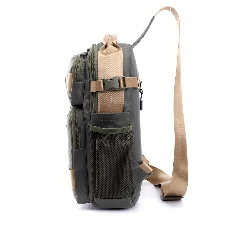 Men's Chest Bag Short Distance Travel Business Crossbody Bag