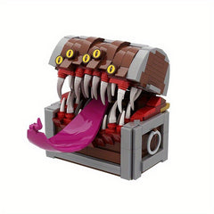 Dragon Dungeon Treasure Chest Monster Block Toy Gift Model