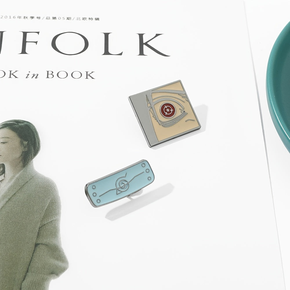 Metal Brooch Book Packaging Decorative Collar Pin