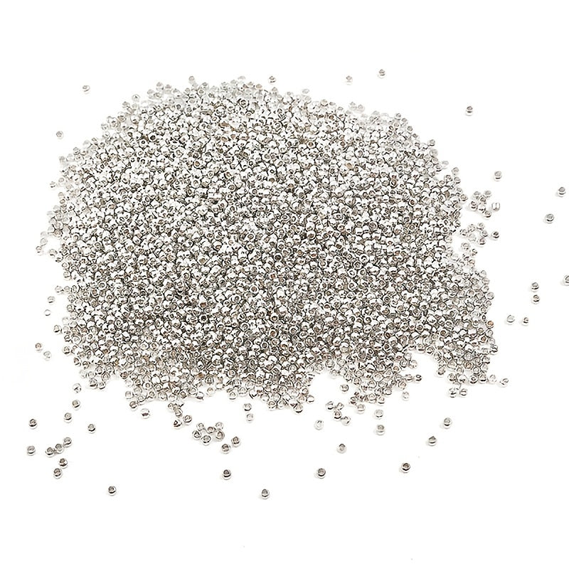 300pcs 2mm Metal Spacer Beads for DIY Bracelet Making
