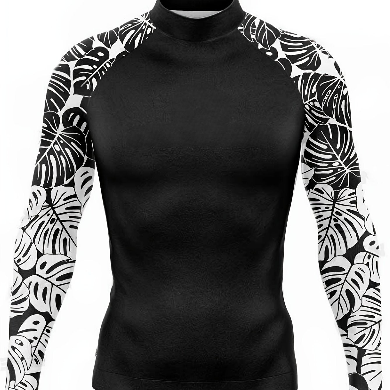 Men's UPF 50 Sun Protection Diving Long Sleeve Top