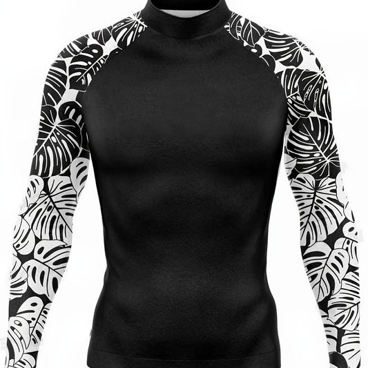Men's UPF 50 Sun Protection Diving Long Sleeve Top